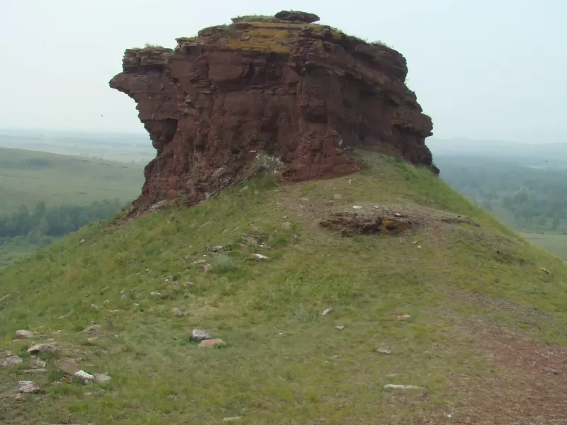 Республика Хакасия, горная гряда Сундуки