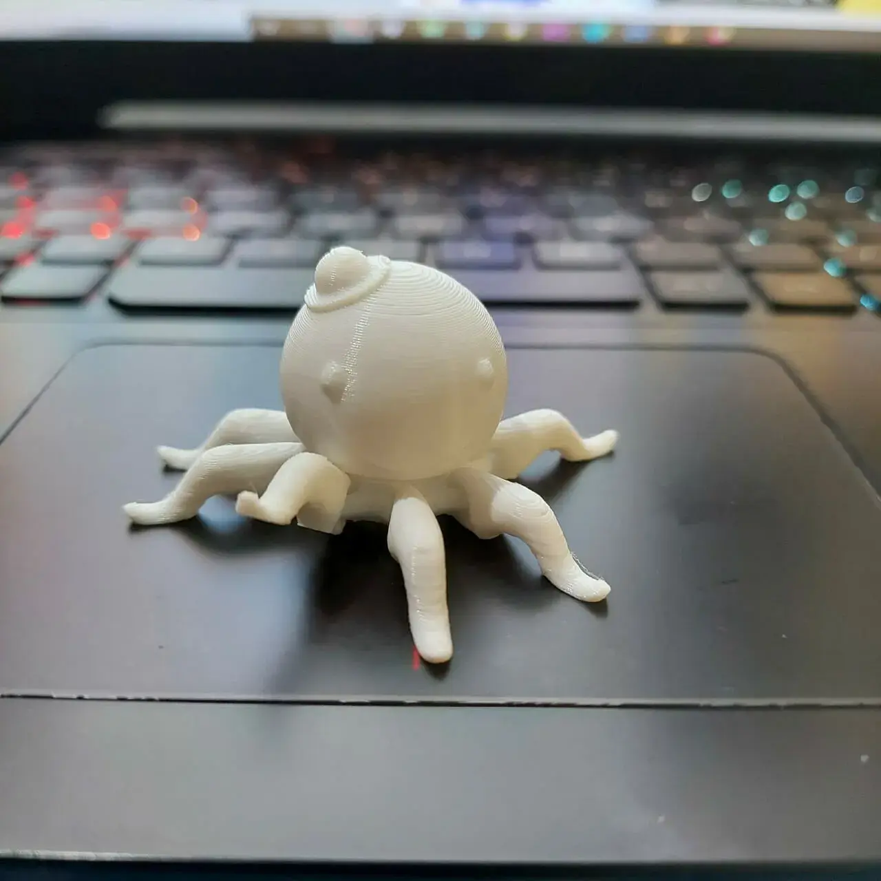 oswald the octopus plus keyring
