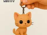 Kitty Keychain-0