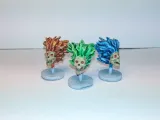 FLAMING SKULL - 28MM D&D MINIATURE-0