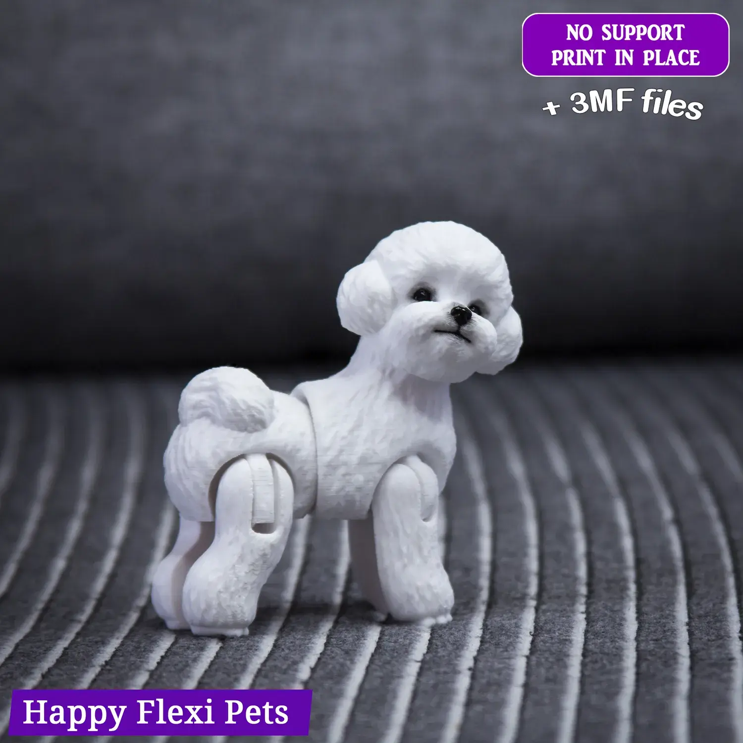 Toy Poodle the articulated flexi toy