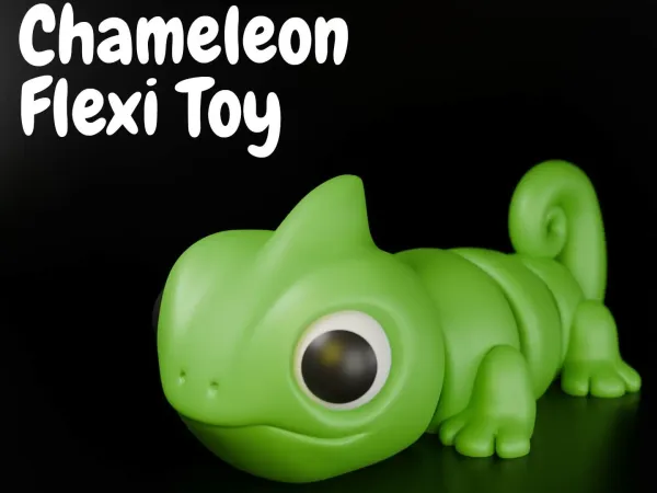Flexi Chameleon – Articulated Cute Reptile