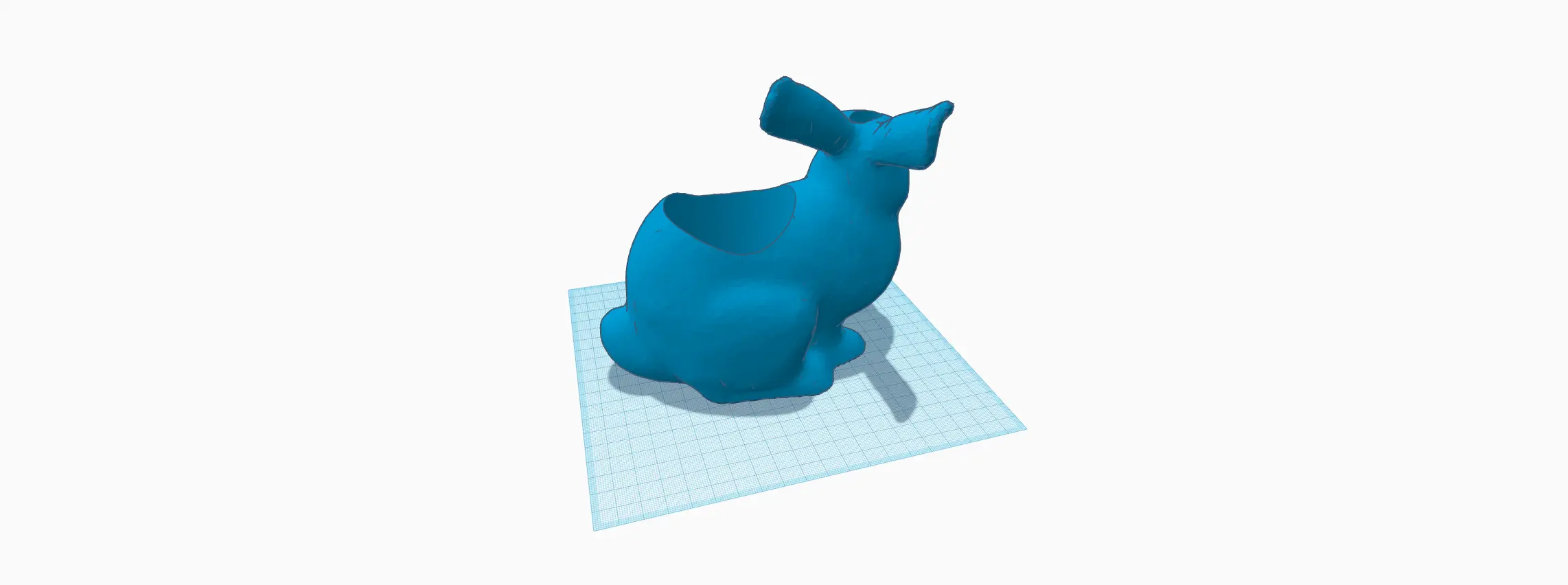 Home Decorations & Ornaments STL Download - Bunny Planterby 3dmaker13