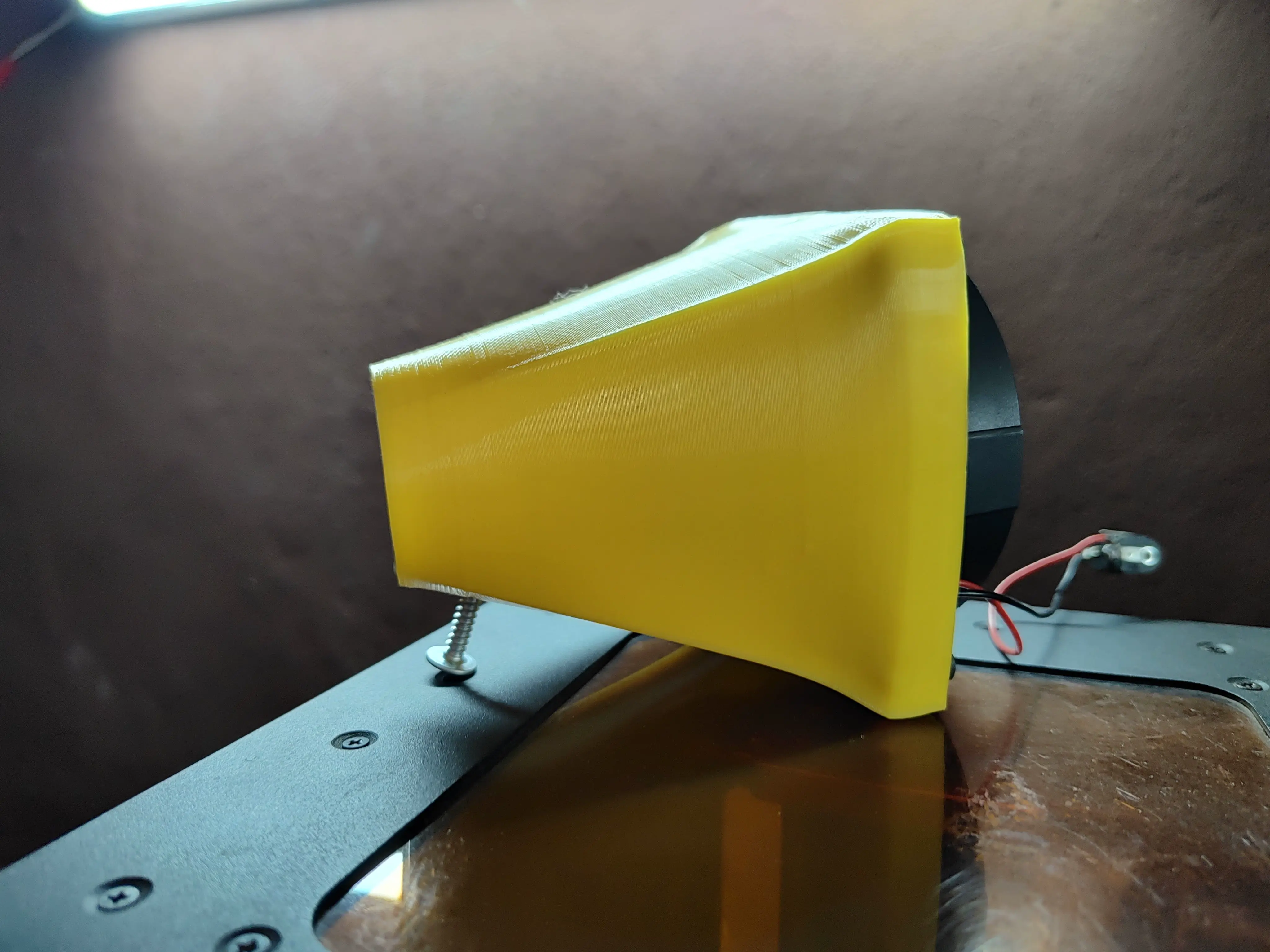 Fan Duct  / Forzador de Aire / Ducto refrigerador placa 80mm