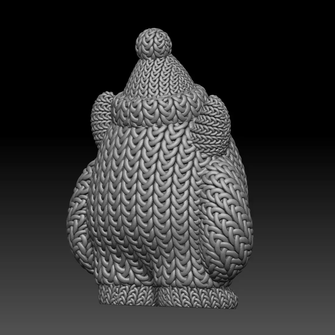 Knitted Yeti