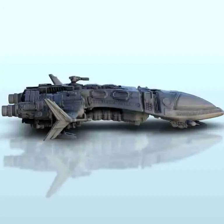 Nereidis spaceship 38 - sci-fi science fiction future 40k le