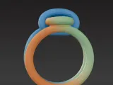 Interlocked Trinity Loop Ring – Noah0x03-4
