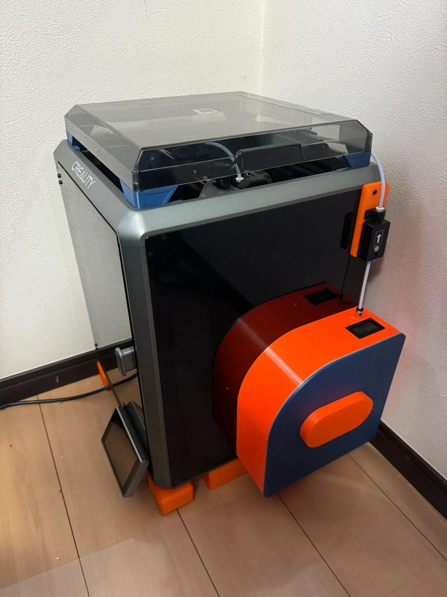 For K1 and K1C Side Dry Filament Box with Spool Version 2