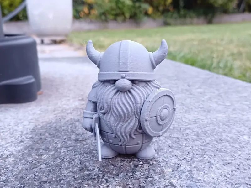 Tiny Viking Guardian Gnome