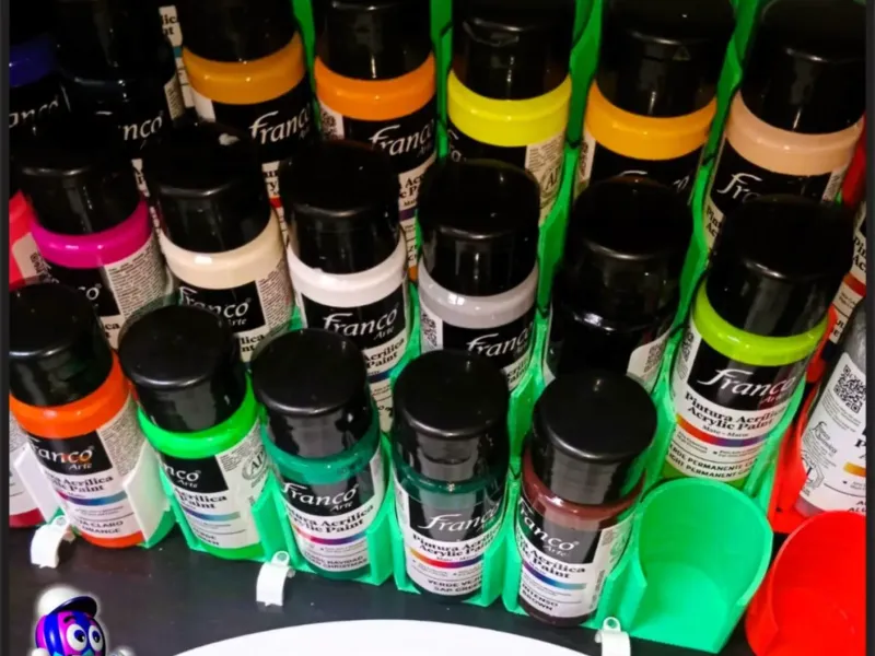Stand Pinturas Acrílicas de 60 ML