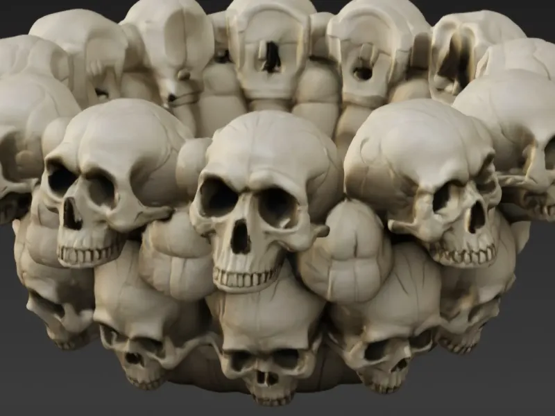 halloween candy skull bowl
