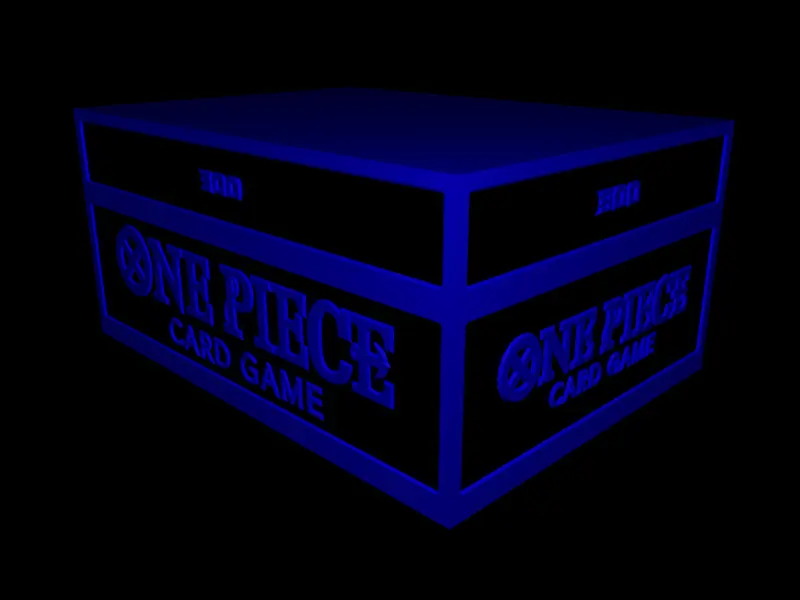 Card Box V2 - One Piece - 300 Cards (Topload)