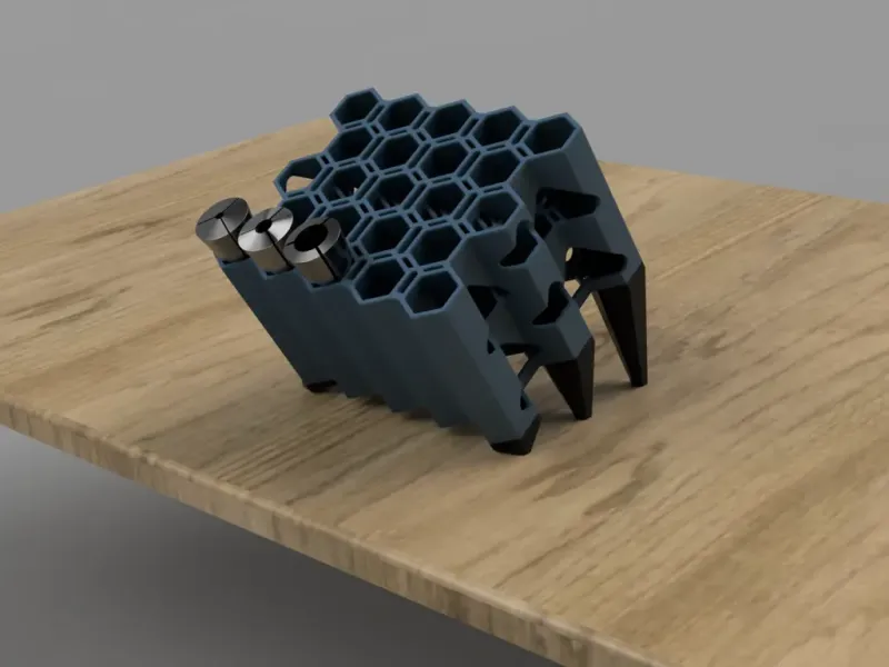 R8 Collet Holder Stand