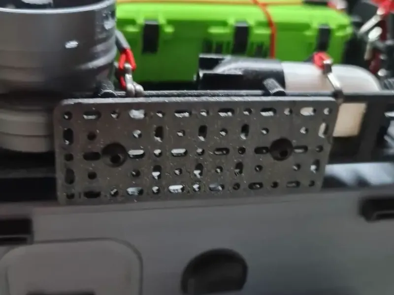 1/10 Trailer Roof Rack holders - Zip Ties Board