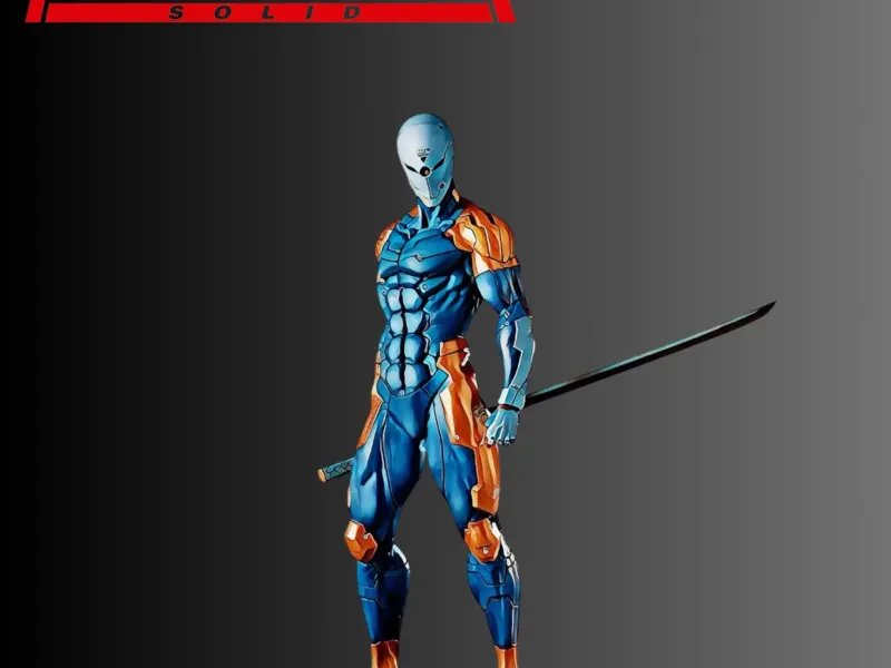 Grey Fox Metal Gear Solid (4 colores x6 )(100 mm) (3mf)