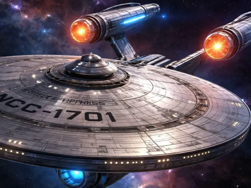 Star Trek Enterprise NCC-1701 Hueforge