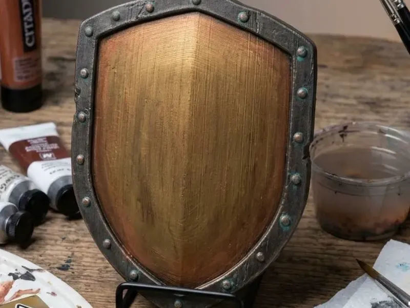 Wood and Forged Iron