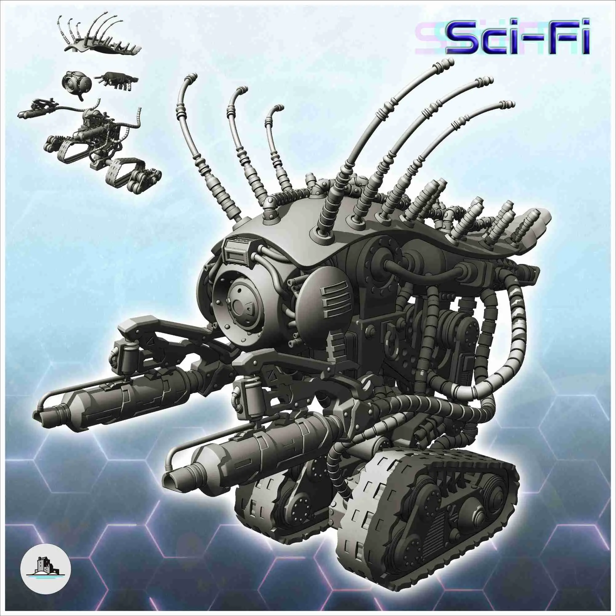 Kampfroboter Pack Nr. 2 - Miniaturen w40k scifi warhammer t