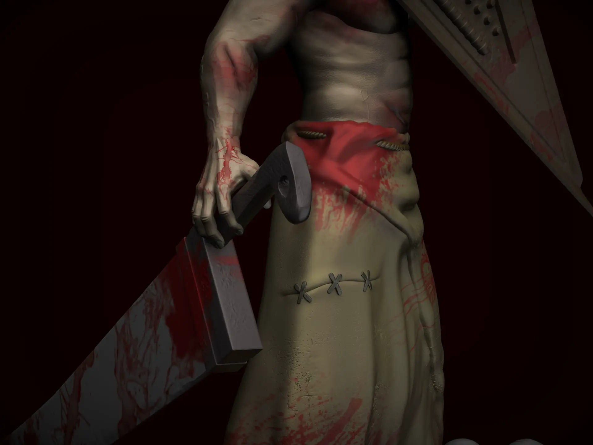 Pyramid Head-Silent Hill-