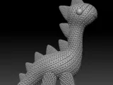 Knitted Dinosaur-5