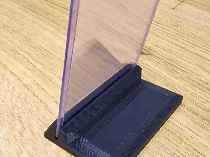 Soporte para cartas coleccionables