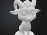 cute goat model-1
