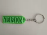 Llavero con el nombre Yeison.-1