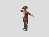 Napoleonic Redcoat at Attention-3
