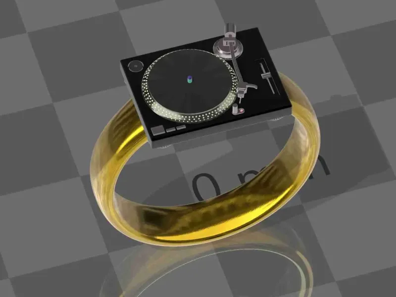 1210 Technics DJ-Deck Ring