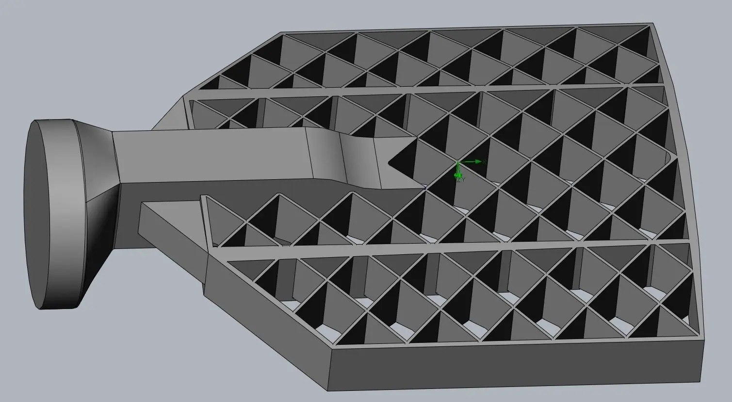 Falcon 9 Gridfin Printable Model