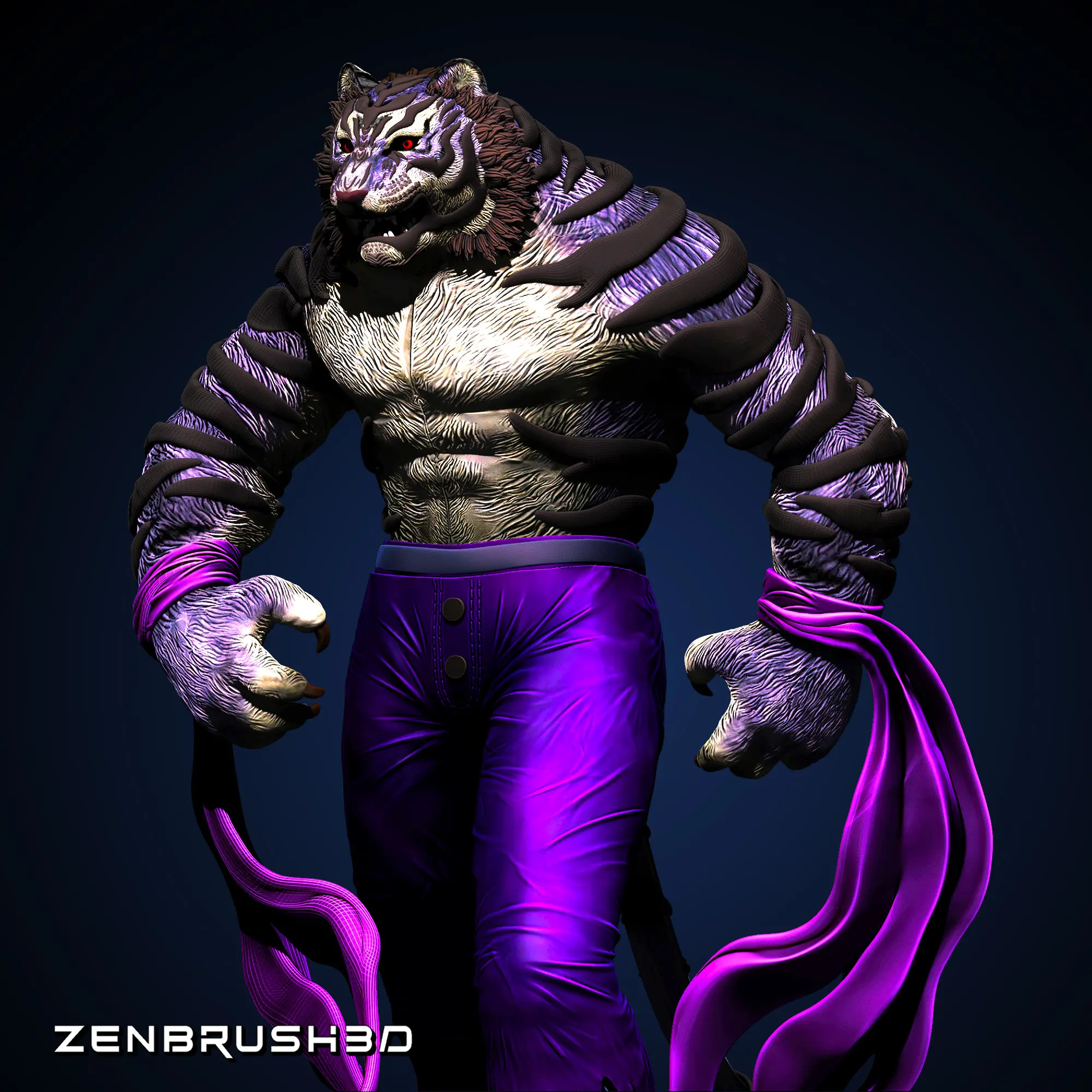 BLOODY ROAR - SHENLOG 3D PRINTING - STL