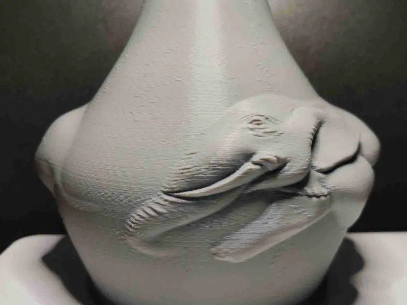 Vase Elephant X2