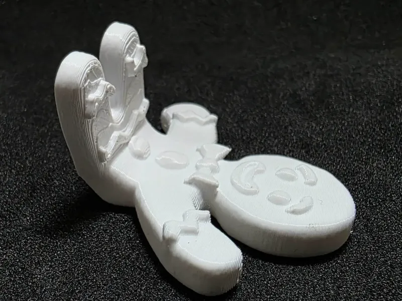 Petit bonhomme en pain d'épices – Décoration amusante à double pose
