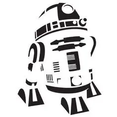 R2 D2 Stencil 2