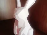 Lapin de Pâques low poly-0