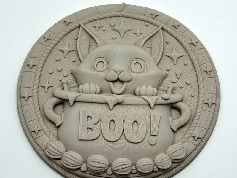 Boo-Kätzchen-Wanddeko
