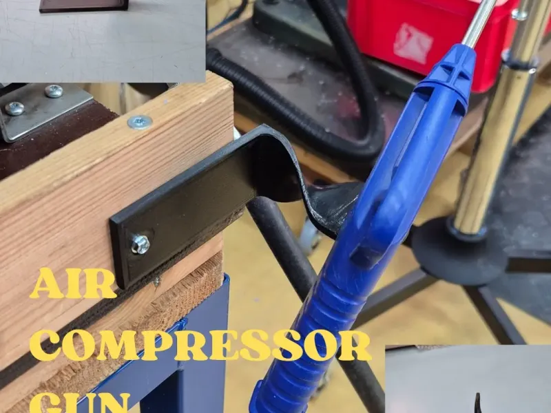 Soporte para compresor de pistola de aire