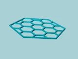 Hexagonal Wall Panel A11 - Interior Home Decor-4