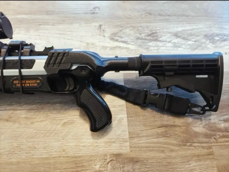 Bug a salt butt stock attachment