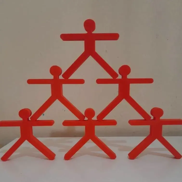 hombrecito equilibrista