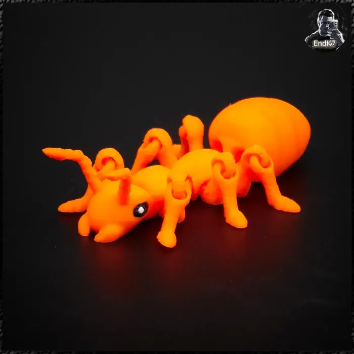 Other STL Download - Articulated Ant - Print in Place - Keychain ...