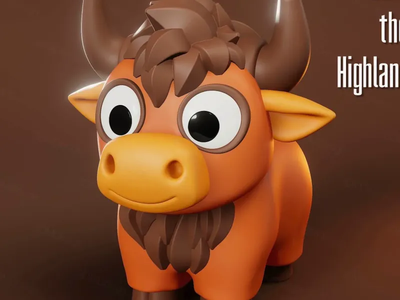 تعرف على بوفي، بقرة هايلاند التي لا تُقاوم من شدة لطفها! 🐮😂
