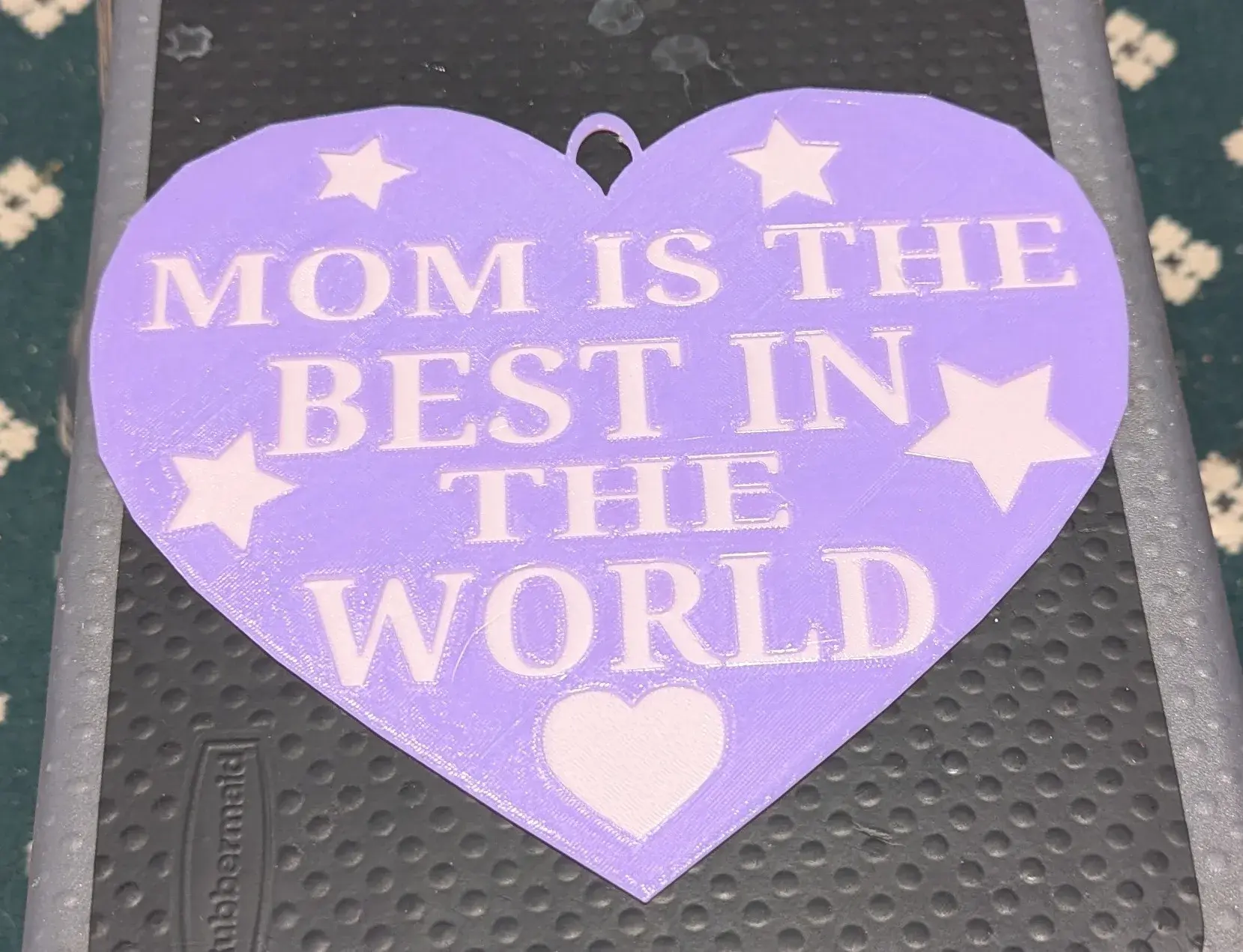 Love Mom Heart Decor