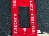 "LET THERE BE LIGHT" LIGHT SWITCH COVER-1