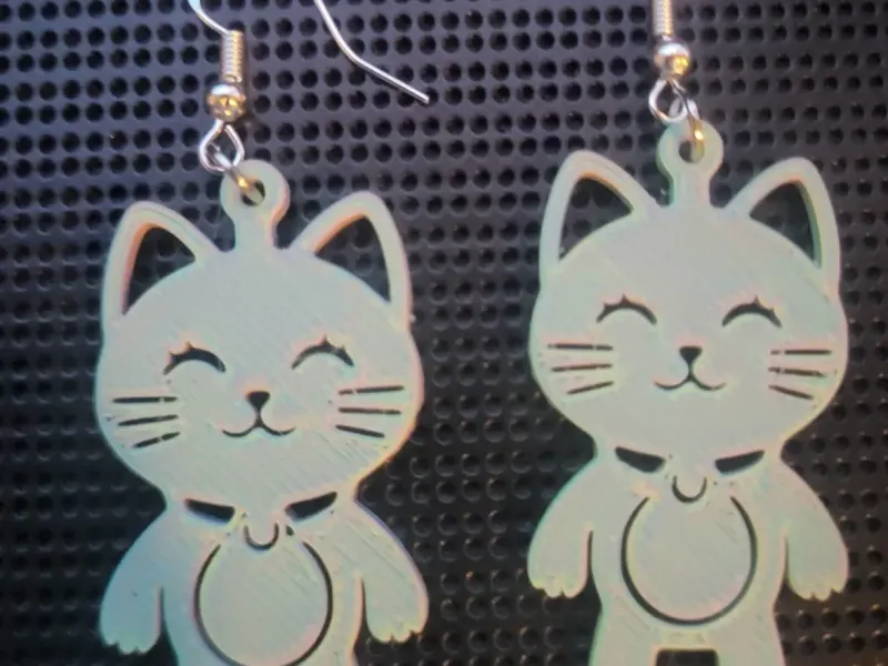 Earrings 53 - Easy print - Free