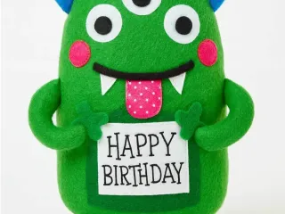 happy birthday monster