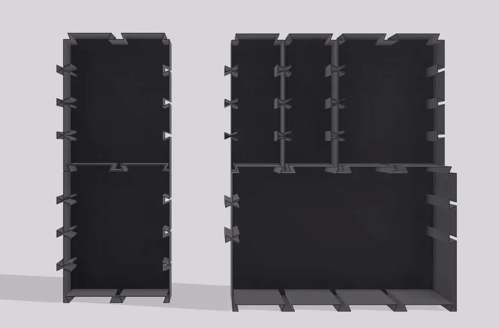 Customizable Organizing Drawer System (Vase Mode)