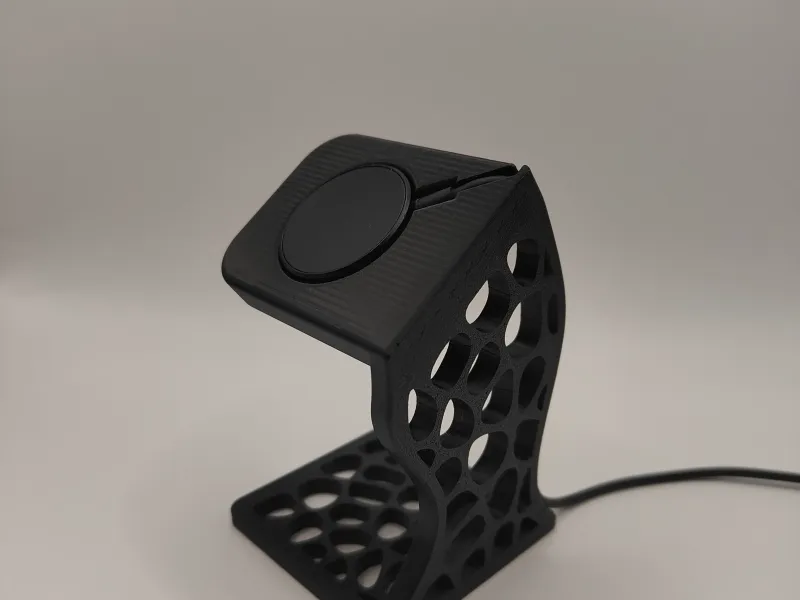 Watch charger stand, Apple, Samsung, Galaxy, Voronoi style