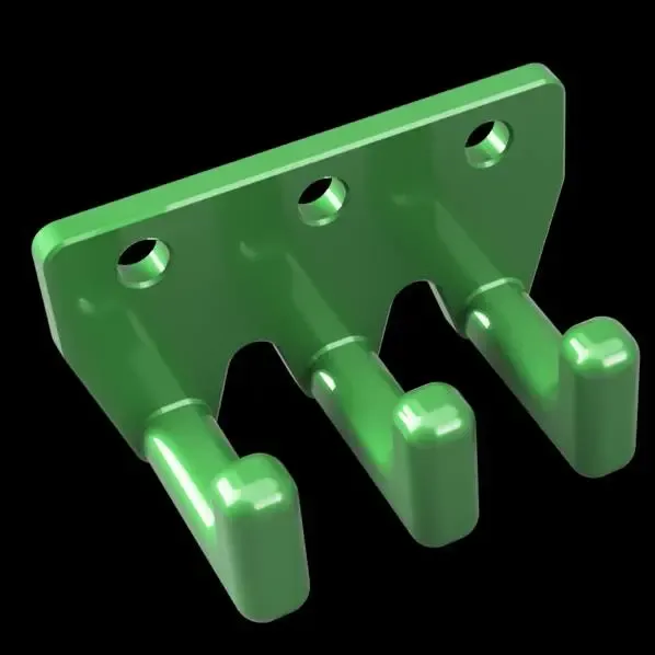 Screw mounting Simple Hook Triple