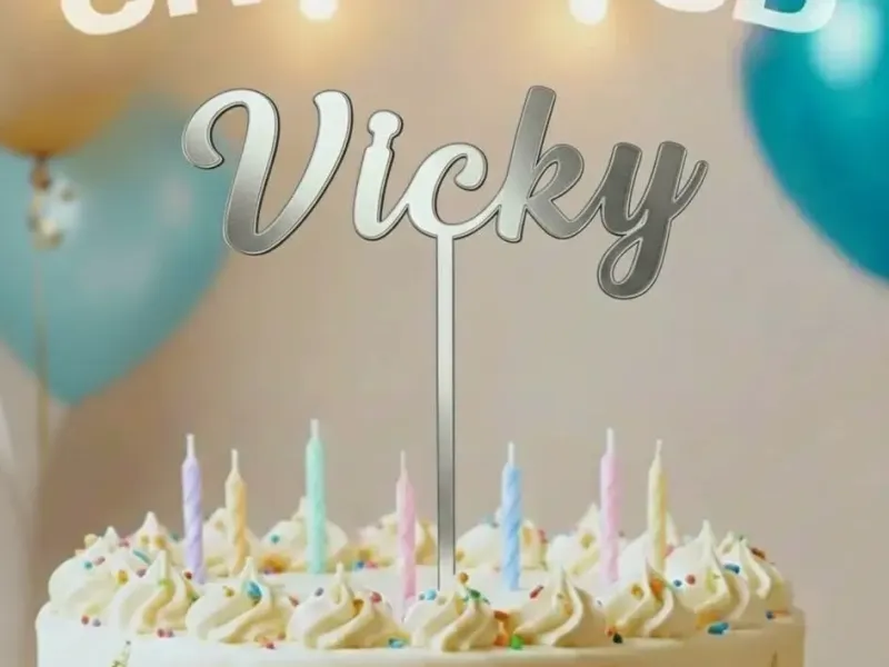 "Vicky" - Cake decoration